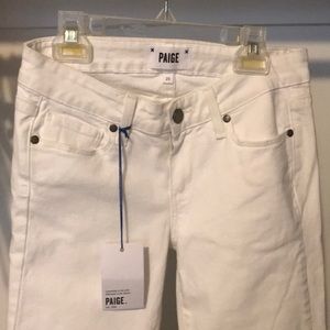 Paige White Jeans Size 25